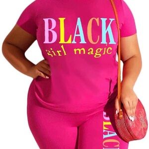 Black Afrocentric short set